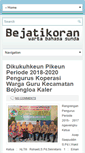 Mobile Screenshot of bejatikoran.com