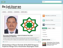 Tablet Screenshot of bejatikoran.com